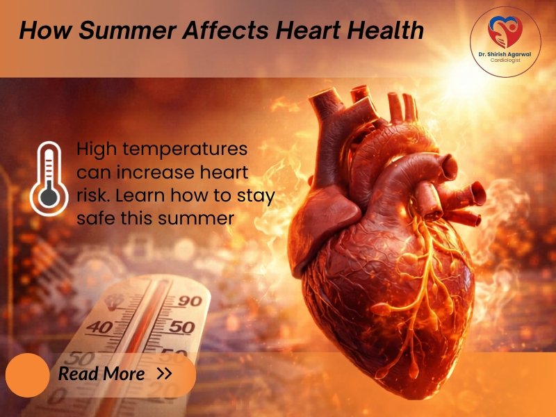 How summer affects heart health explained by heart specialist in Indore